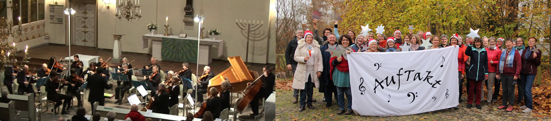 Preetzer Kammerorchester und eine Collage von AufTakt
